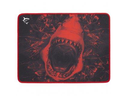 Podložka pod myš White Shark SKYWALKER L, 40 × 30 cm - černá/červená