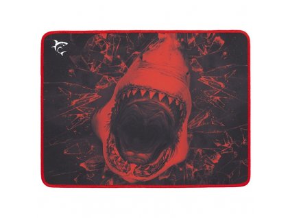Podložka pod myš White Shark SKYWALKER M, 32 × 25 cm - černá/červená