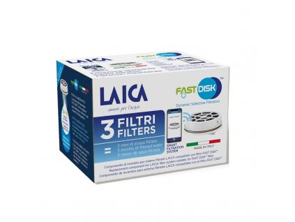 Náhradní filtr Laica Fast Disk FD03A, 3 ks