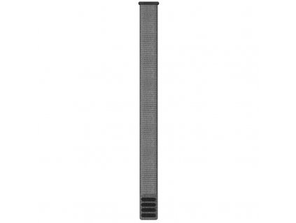 Řemínek Garmin UltraFit 26 mm, nylonový, šedý, na suchý zip