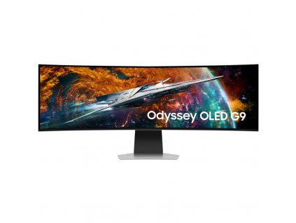 Monitor Samsung Odyssey OLED G9 Smart 49",OLED panel, 0.03ms, 250cd/m2, 5120 x 1440, - šedý