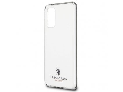 Kryt na mobil U.S. Polo Small Horse na Samsung Galaxy S20+ - bílý