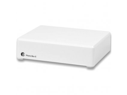 Gramofonový předzesilovač Pro-Ject Phono Box E - pro MM přenosky, bílý
