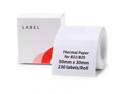 Papírový štítek Niimbot R 50x30mm 230ks pro B21