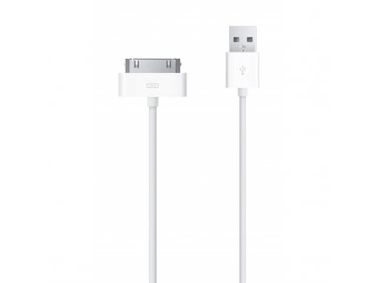 Kabel Apple USB/30-pin, 1m - bílý