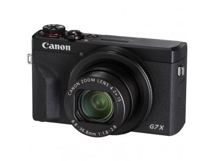 Fotoaparát Canon PowerShot G7X Mark III černý