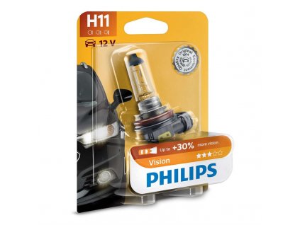Autožárovka Philips H11 Vision 1 ks