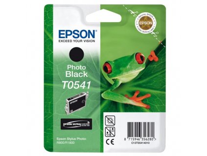 Inkoustová náplň Epson T0541, 13 ml - černá