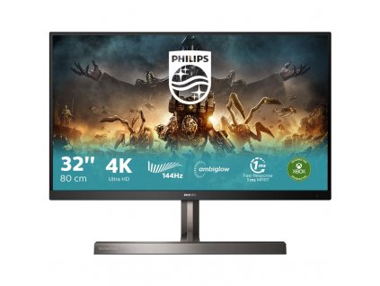 Monitor Philips 329M1RV 31.5",LED, IPS, 1ms, 1000:1, 500cd/m2, 3840 x 2160, - černý