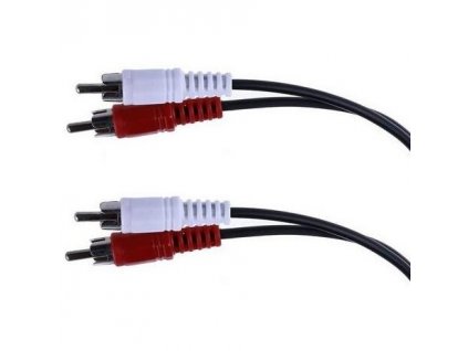 Kabel AQ 2x RCA - 2x RCA, M/M, 1,2 m