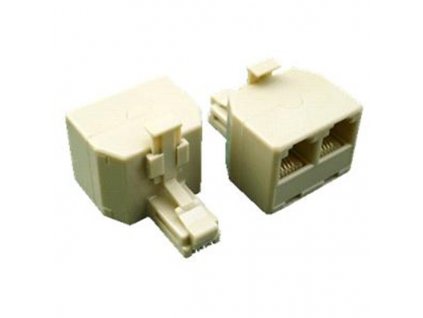 Redukce DATACOM RJ11/2x RJ11