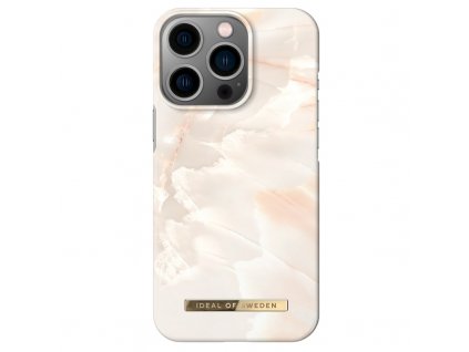 Kryt na mobil iDeal Of Sweden Fashion na Apple iPhone 13 Pro - Rose Pearl Marble