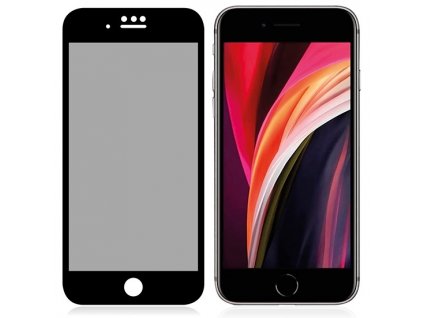 Tvrzené sklo PanzerGlass Edge-to-Edge Privacy na Apple iPhone 6/6s/7/8/SE (2020/22) - černé