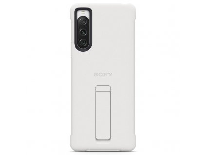Kryt na mobil Sony Xperia 10 V 5G Stand Cover - bílý
