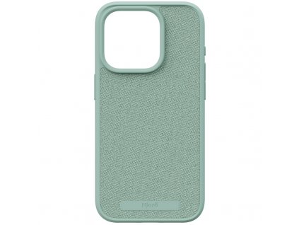 Kryt na mobil Njord Fabric MagSafe na Apple iPhone 15 Pro - tyrkysový