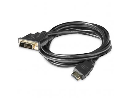 Kabel Club3D DVI/HDMI 1.4 Bidirectional, M/M, 2 m - černý
