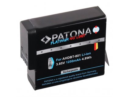 Baterie PATONA pro GoPro Hero 5/6/7/8 1250mAh Li-Ion Platinum