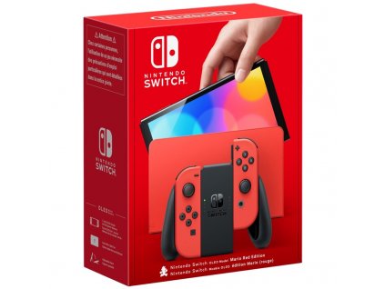 Herní konzole Nintendo SWITCH OLED Mario Red Edition