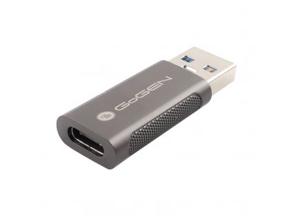 Redukce GoGEN USB A 3.0 / USB-C, M/F, kovová