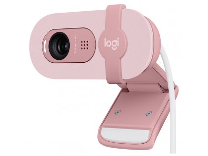 Webkamera Logitech Brio 100 Full HD - růžová