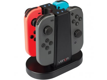 Dokovací stanice Venom VS4796 pro Nintendo Switch Joy-Con - černá