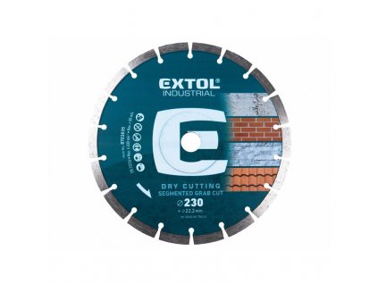 Kotouč diamantový EXTOL 8703035 230x22,2x2,8mm