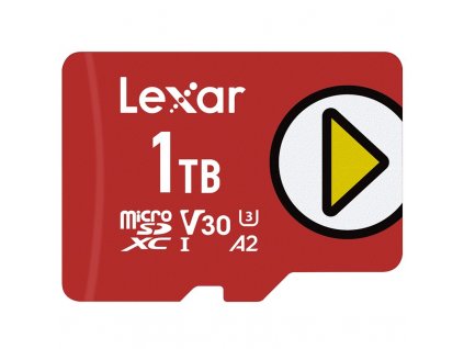 Paměťová karta Lexar PLAY microSDXC 1TB UHS-I, (160R/100W) C10 A2 V30 U3
