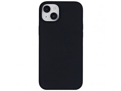 Kryt na mobil eSTUFF INFINITE Rome Magnetic Silicone Case na Apple iPhone 15 Plus - černý