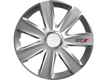 Kryt kol Versaco GTX Carbon silver 13" sada 4ks