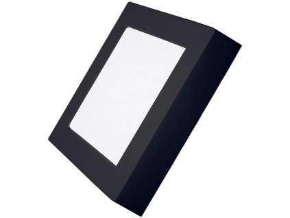 Stropní svítidlo Solight CCT, přisazené, 12 W, 900 lm, čtvercové - černé