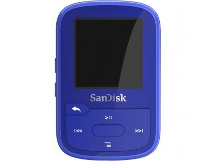 MP3 přehrávač SanDisk Clip Sport Plus 32GB, modrý
