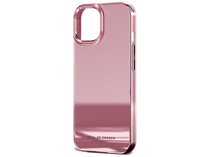 Kryt na mobil iDeal Of Sweden Clear Case Mirror na Apple iPhone 15 - růžový
