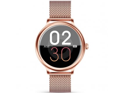 Chytré hodinky Aligator Watch Grace, 3x řemínek - Rose Gold