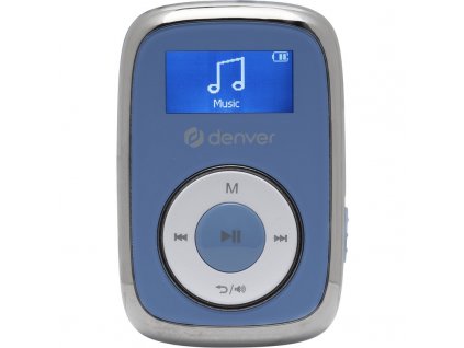 MP3 přehrávač Denver MPS-316, modrý