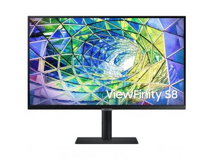 Monitor Samsung ViewFinity S8U 27",LED podsvícení, IPS panel, 5ms, 1000: 1, 300cd/m2, 3840 x 2160, - černý