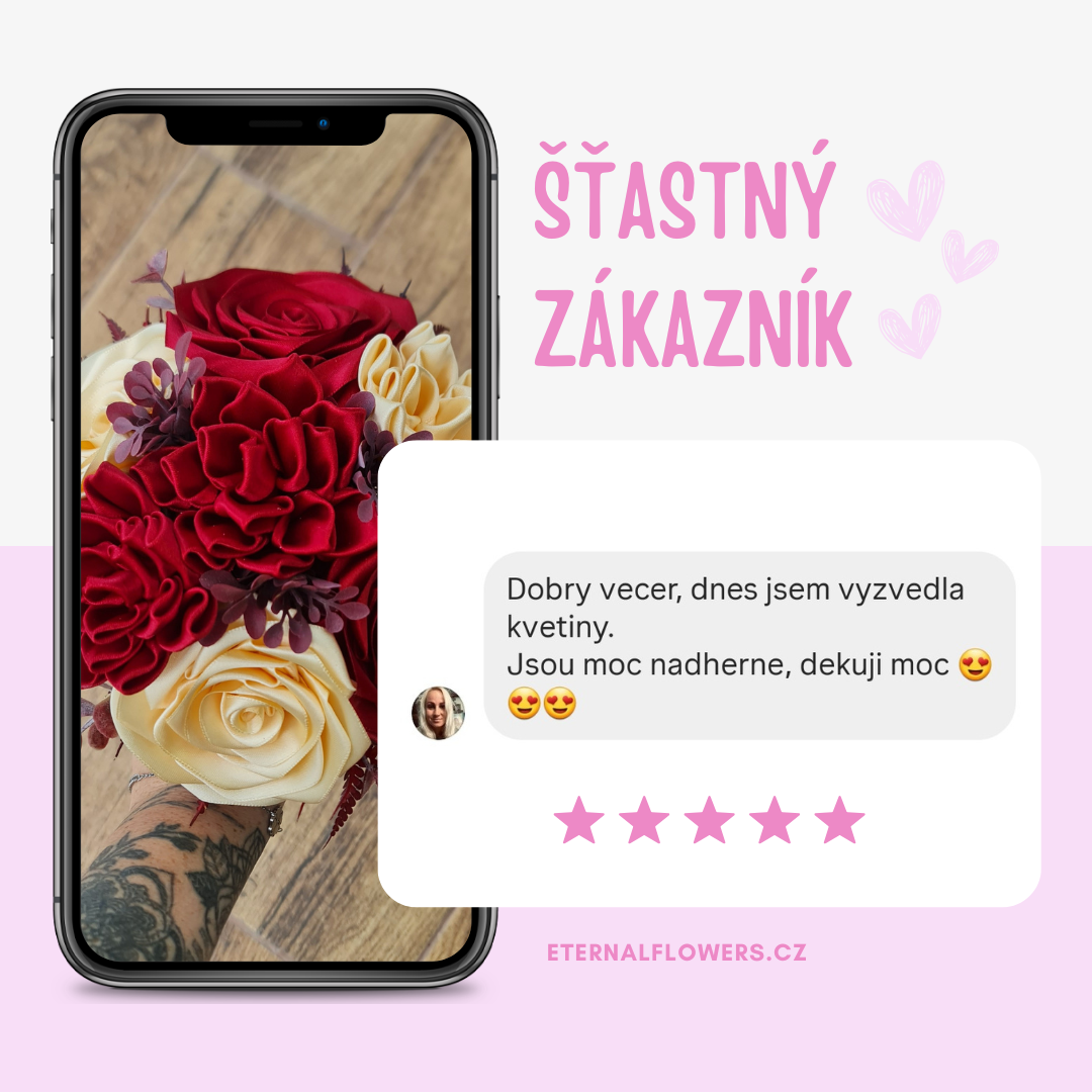 Svatební kytice recenze Eternal Flowers