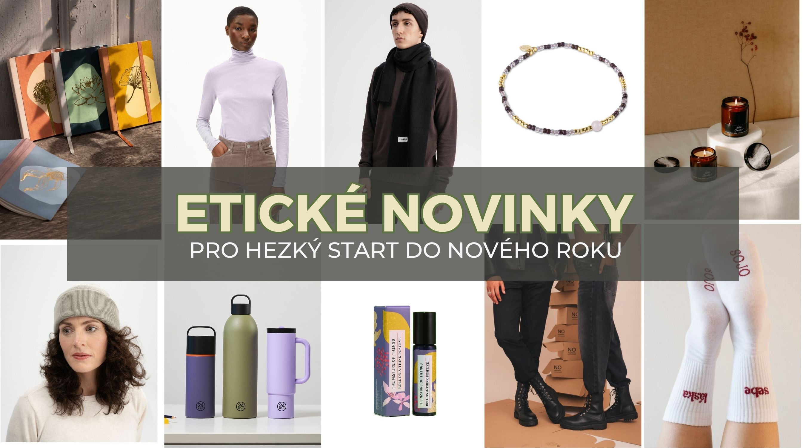 Novinky z přírodních a udržitelných materiálů