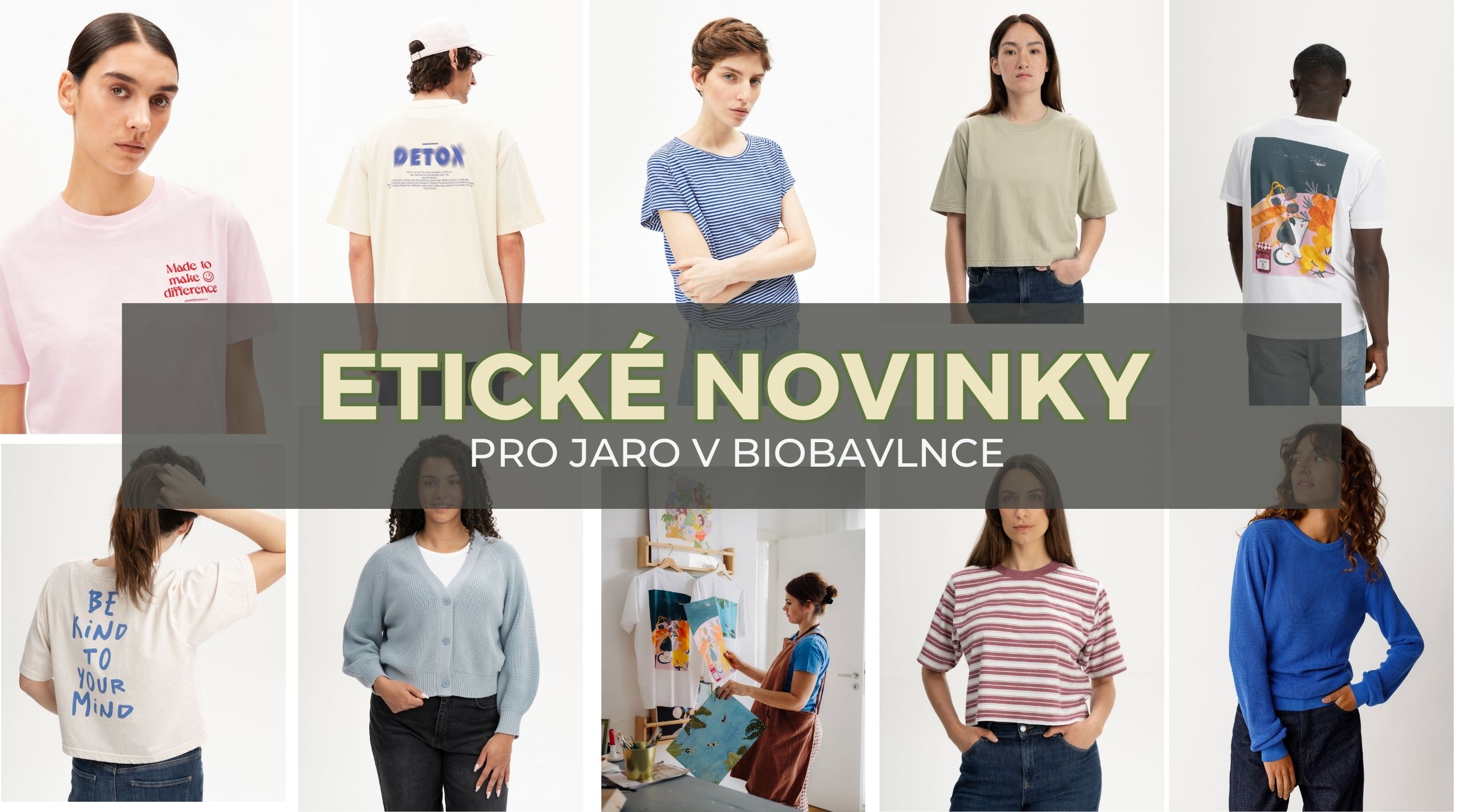 Novinky z přírodních a udržitelných materiálů