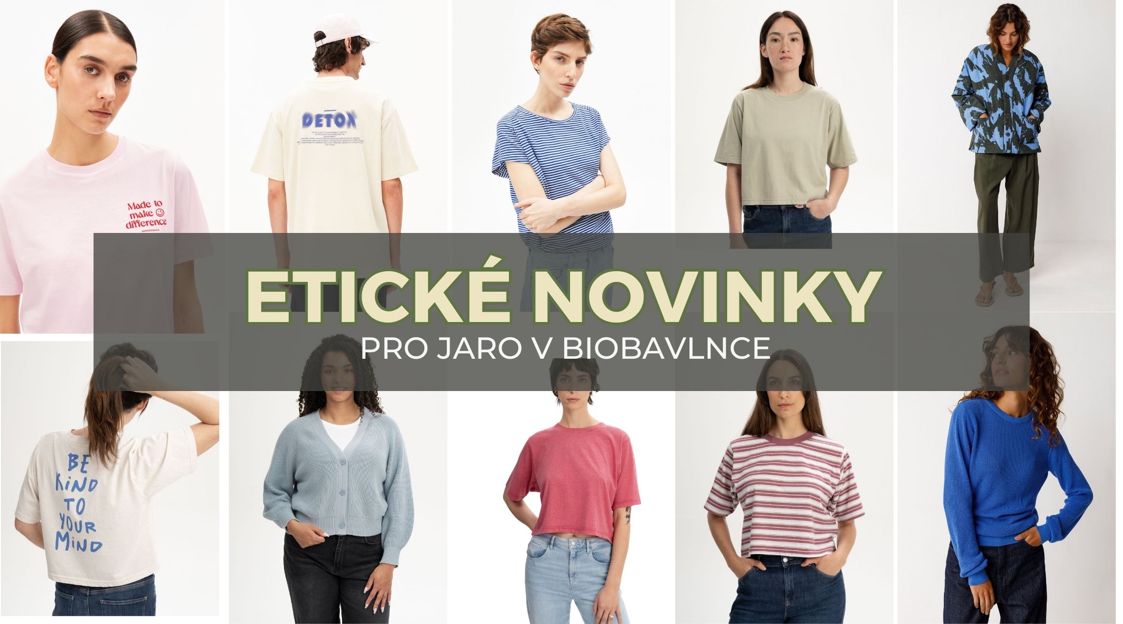 Novinky z přírodních a udržitelných materiálů