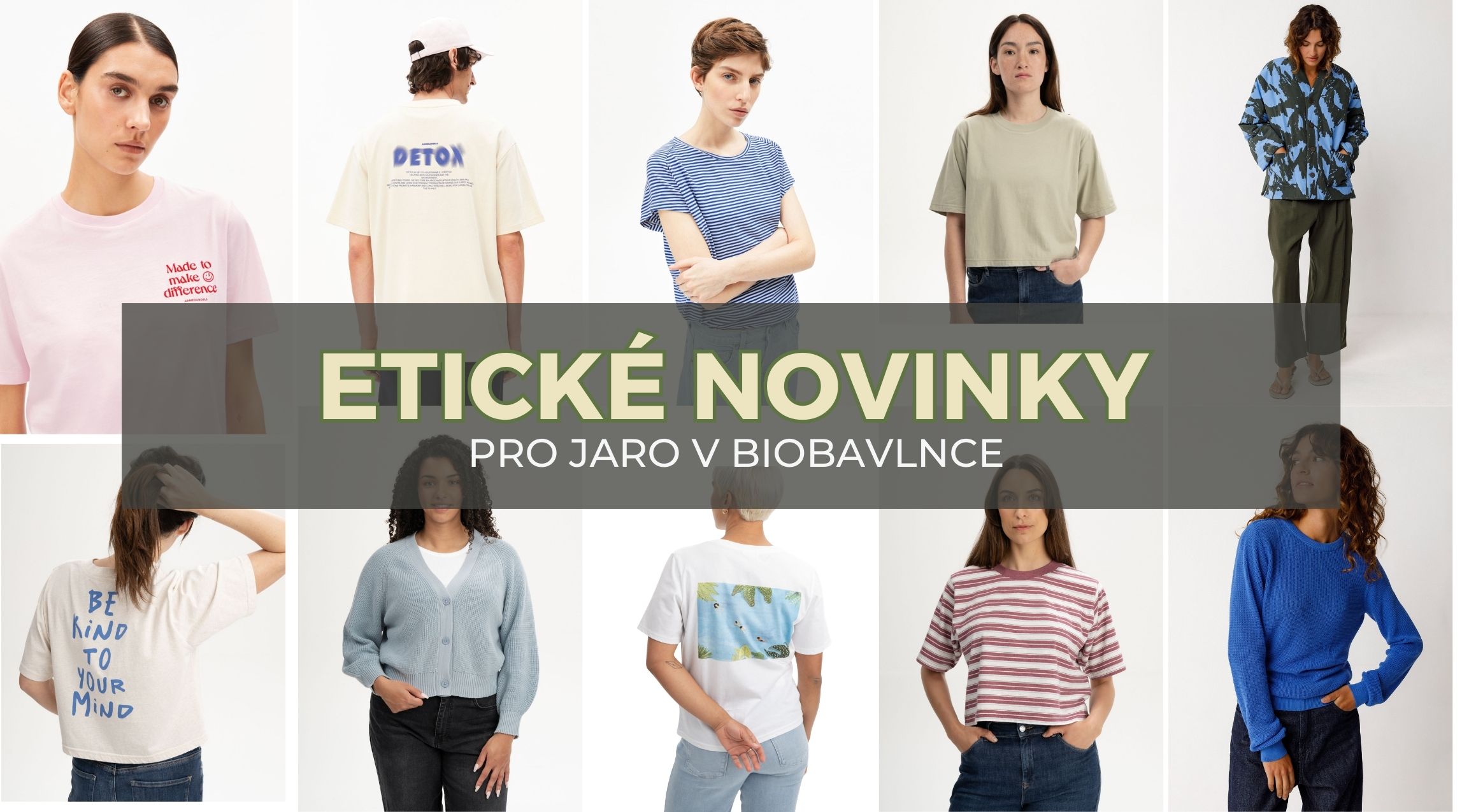 Novinky z přírodních a udržitelných materiálů