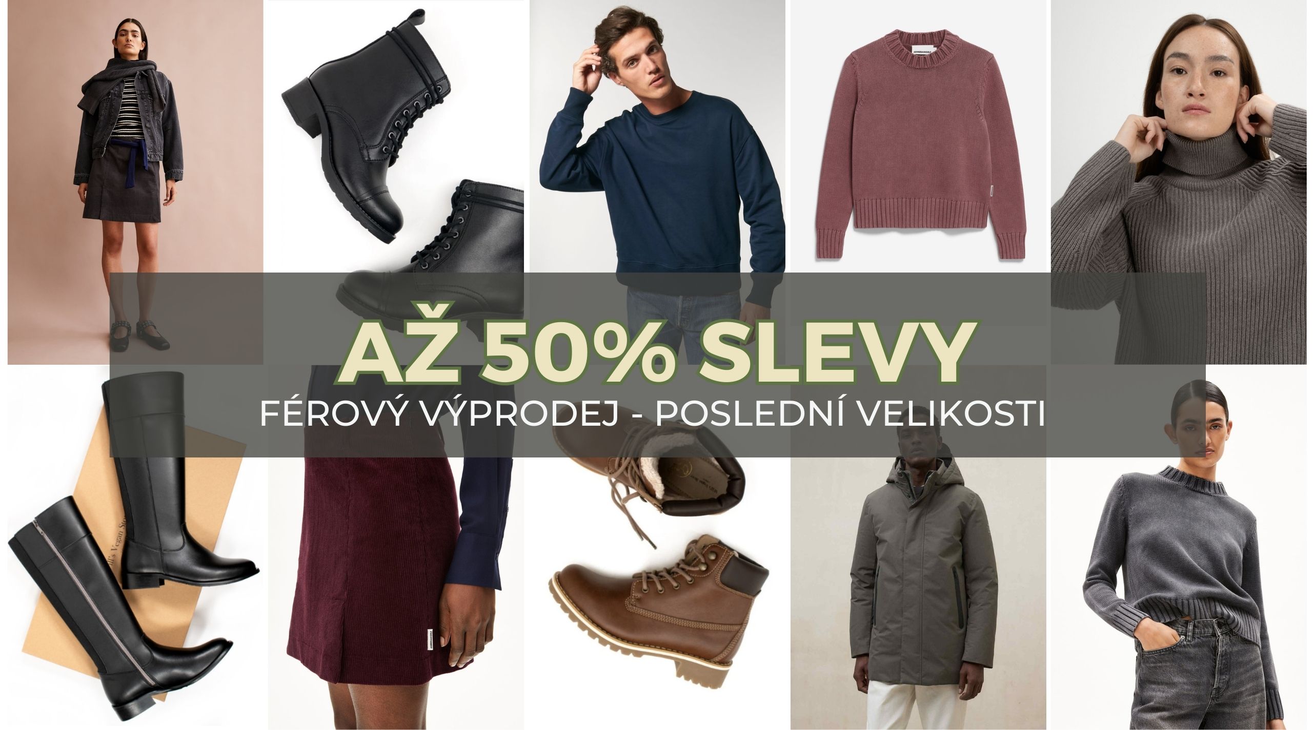 Sezónní výprodej - udržitelná móda