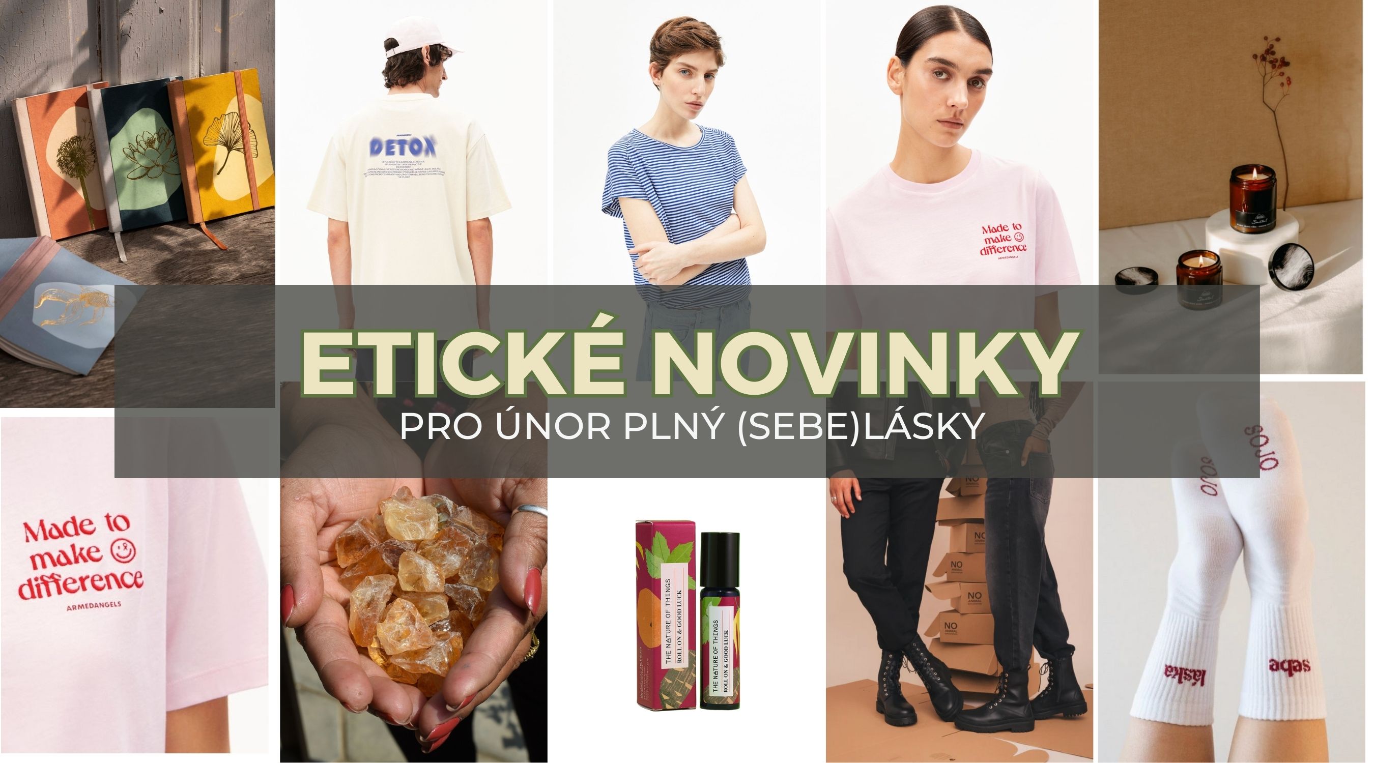Novinky z přírodních a udržitelných materiálů