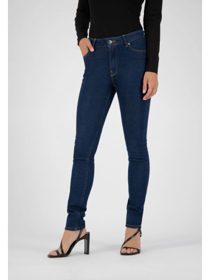 Dámské slim fit džíny s vysokým pasem „Skinny Hazen - Strong Blue"