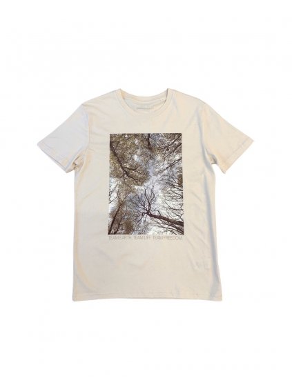 Unisex krémové tričko "TEAM EARTH natural front"