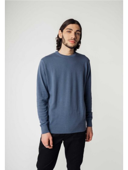 Himal Fine Knit Jumper blue stone 01