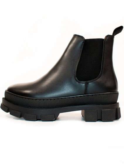 Chunky Luxe Chelsea Boots FRONT