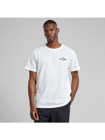 Pánské tričko s potiskem  „T-shirt Stockholm Balance White“