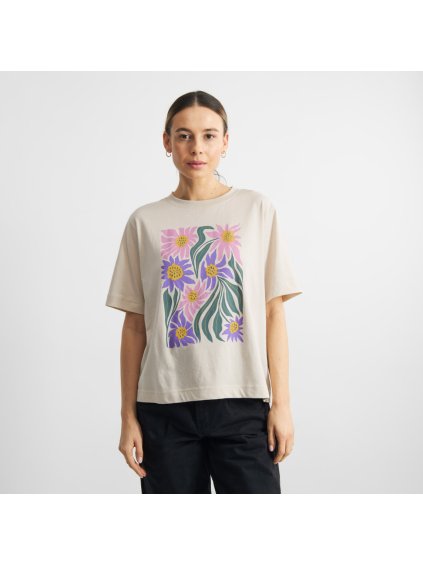 Tricko Vadstena Daisy Block White 3