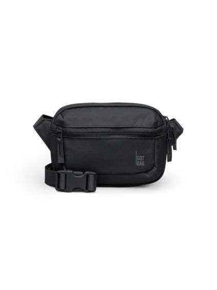 SLING BAG SMALL black 01 front shadow