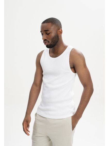 Oshin Ribbed Tanktop white 01